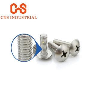 Wholesale Stainless Steel Cross Recessed Round Truss Wafer Round Head Machine Screw M3-M72