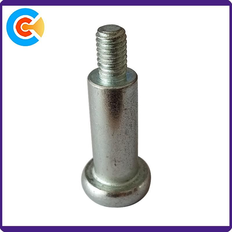Carbon Steel M6 Hex Socket (allen) Plating Zinc Shoulder Screw