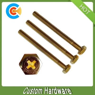 Hexagon Head Coach Screws Phillips Hex Head Screw