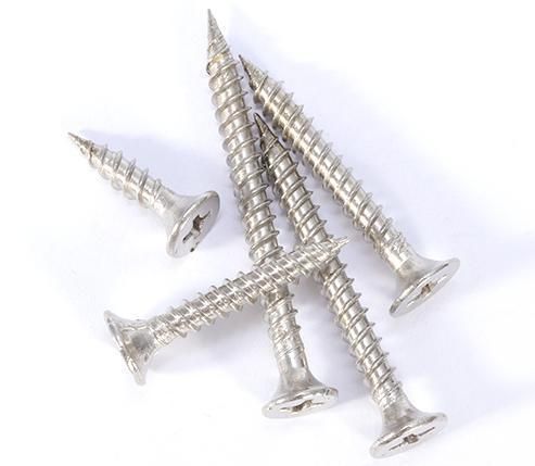 High Quality Stainless Steel Zinc Plated Double Csk Head Pozi Wood Chipboard Screw