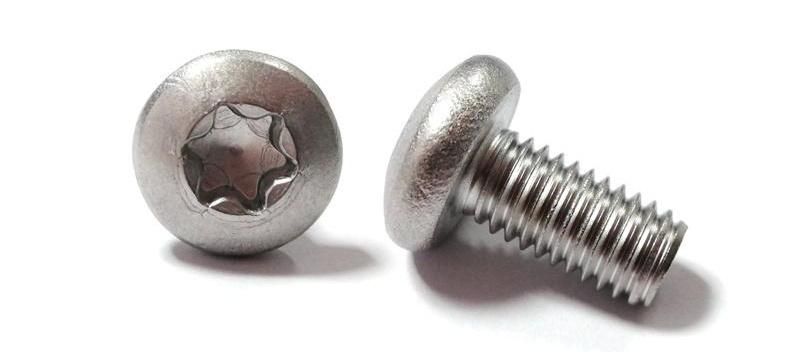 304 316 Stainless Steel Pan Round Head Torx Machine Screw