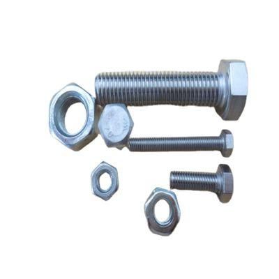 High Quality DIN 931 933 Zinc Plated Hex Bolt