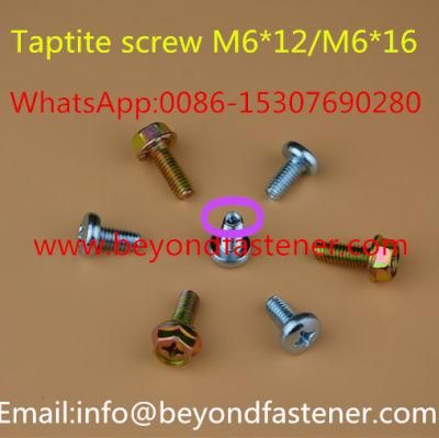Taptite Screw Hex Fange Serration Taptite Bolts Special Bolts