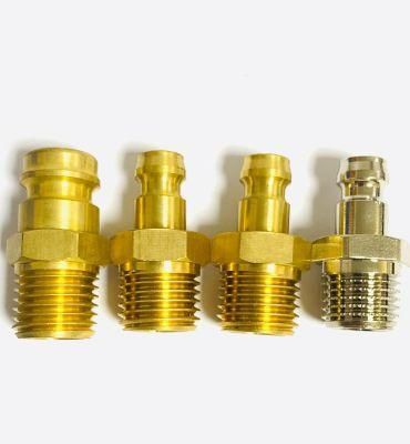 Brass Plumbing Materials Water Male Nipple for Hasco Mold Standard Component