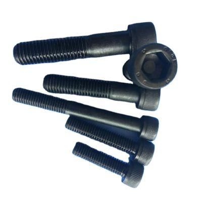 China High Quality DIN912 Socket Allen Bolts Black Finish