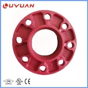 Grooved Pipe Fitting 4&prime;&prime; Grooved Flange Adapter Nipple