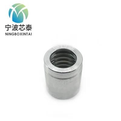 Ferrule for SAE100 R2at En853 2sn No Need Skiving Hydraulic Hose Ferrules 03310 Hose Endings or Ferrules Ferrule for SAE 100r1at/SAE 100r2at