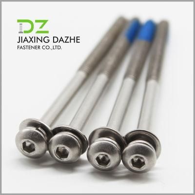 Stainless Steel Screw Pan Head Machine Screws with Nylok