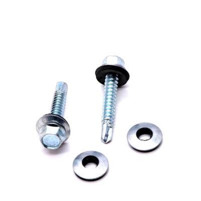 C1022A Hex Flange Head Zinc Self-Drilling Screw