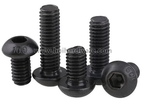 Grade10.9 Button Head Hex Socket Head Machine Screws M3 M4 M5