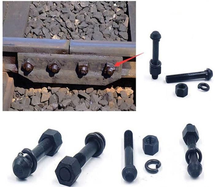 Hot Forging Bolt Carbon Steel Railway Rail Fish