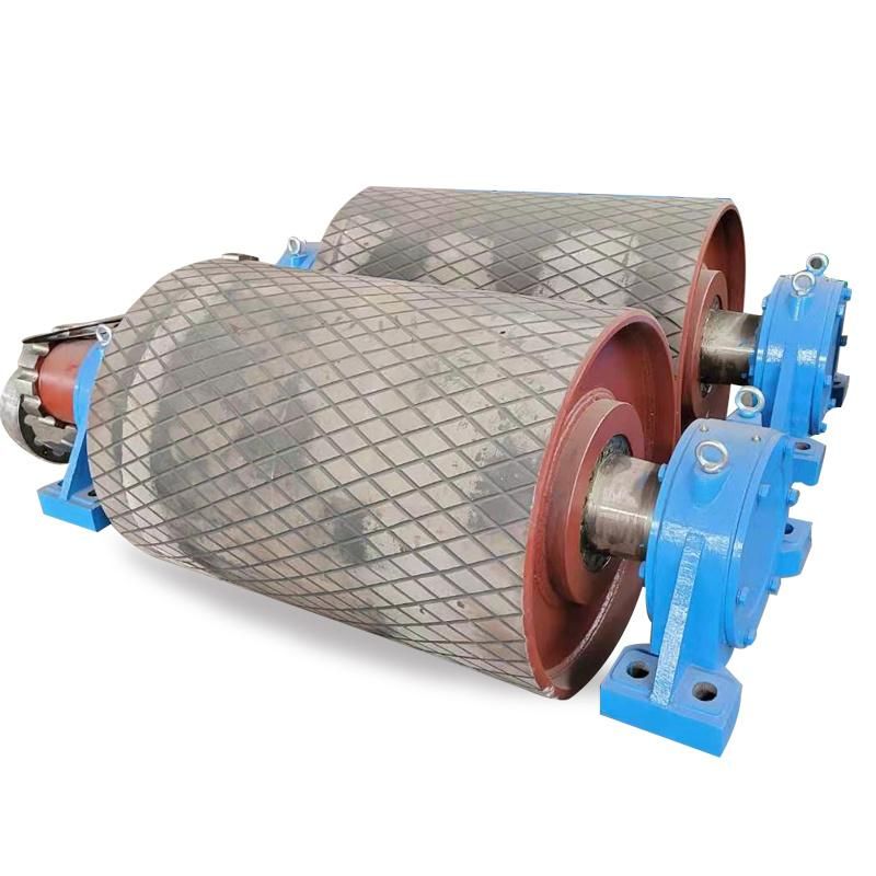 High Quality Conveyor Idler Roller Steel Roller Motorized Pulley Drum