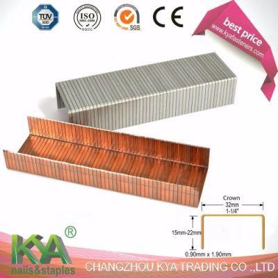17ga (3218 copper) Carton Staples for Packaging