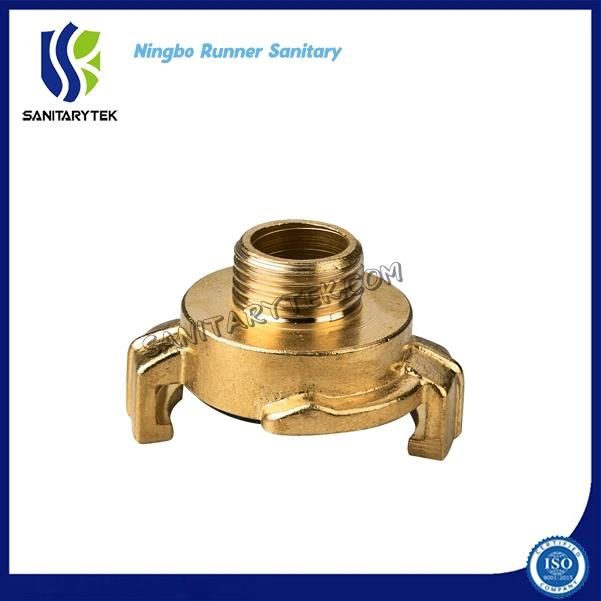 Brass Geka Type Quick Connector Water Fittings Claw Couplings Tap Connectors (F25-072)