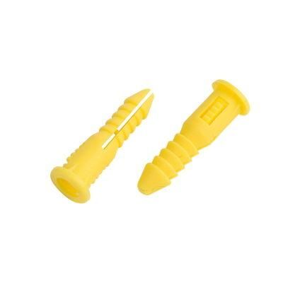 Nylon Plugs Expansion Plastic Anchor Wall Plug Yellow Plastic Wall Plugs Wall Anchors