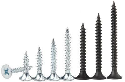 Alloy Steel Black Drywall Self Drilling Carbon Steel C1022 Black Phosphate Bugle Head Drive Coarse Thread C1022 Drywall Screw