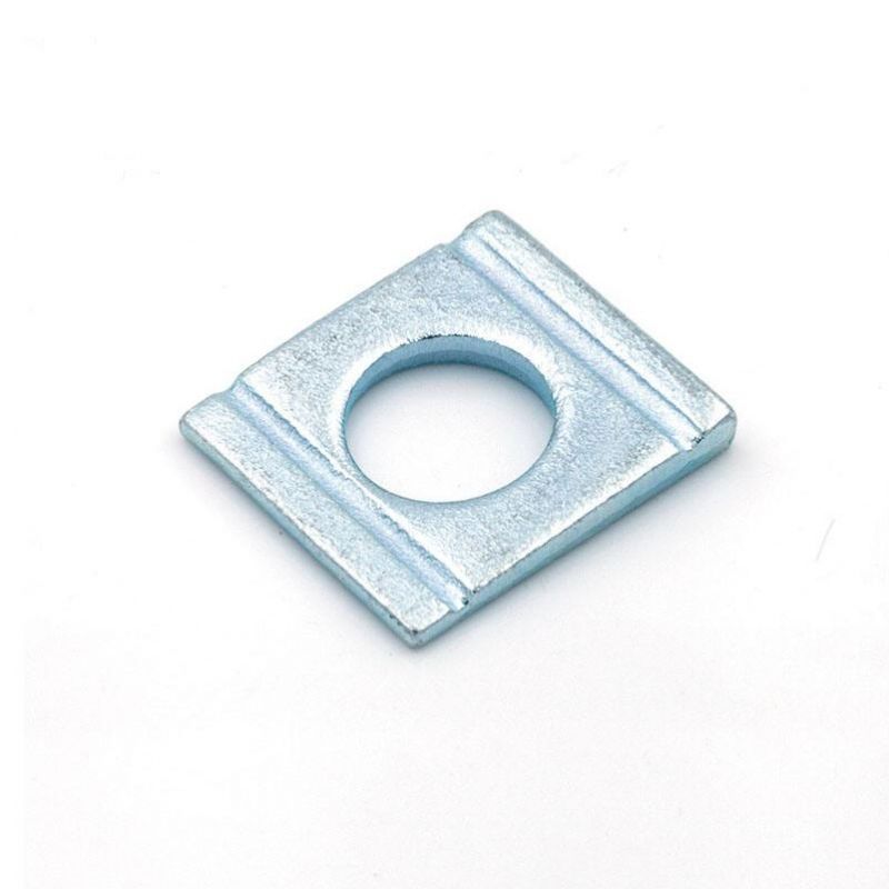 Made in China Zinc Coating Steel GB 853 DIN434 Square Taper Washers for Slot Section