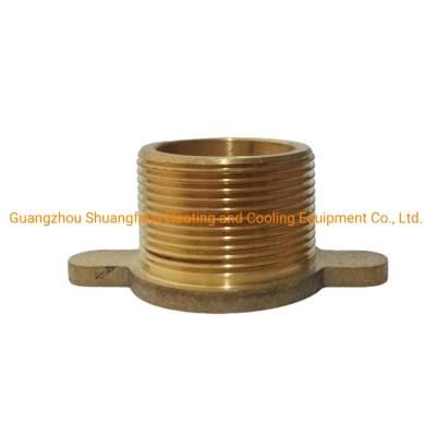 Copper Tube Connector CNC Turning Parts Brass Lug Joint