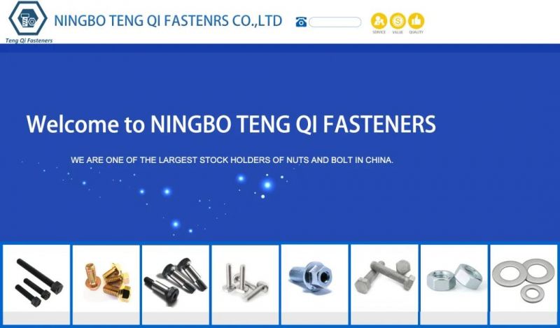 Factory of Stainless Steel Copper Hexagon Socket Cap Bolt Screw and Nut Customized Square/Eye/J-L-U Type Anchor/Tower/Track/Hanger/Plow/Stud/Concrete/Rock Bolt