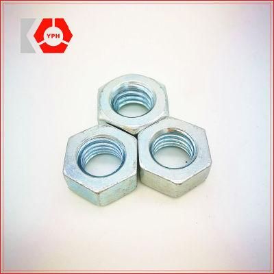 High Quality Hexagon Nuts DIN934 with Yellow and White Zinc Plated