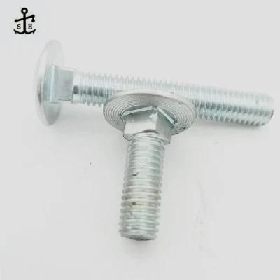 Metric Round Head Square Neck Bolts with Large Head Made in China