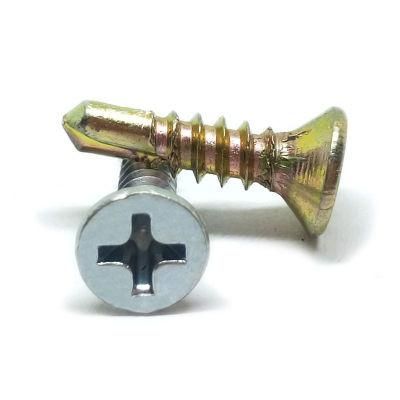 Hardware Materials Countersunk Head Steel Self-Drilling Screw