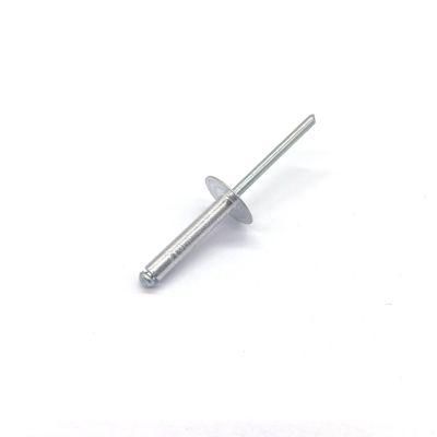 Customized Dome Metal Aluminum/Carbon Steel/Stainless Steel/Brass/Copper Pop Open End Blind Semi Tubular Rivet