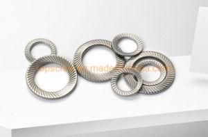 Stainless Steel DIN9250 Double-Sided Oblique Printed Flat Washer, Lock Washers
