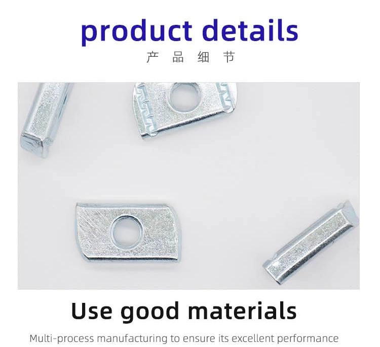 Stainless Steel Channel Nuts with Long Spring