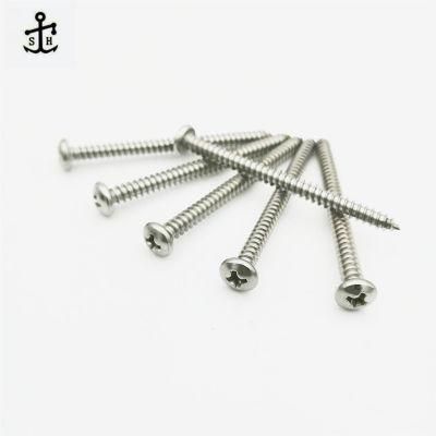 ISO 7049 All Sizes M2.9 Stainless Steel Phillips Cross Recessed Pan Head Self Tapping Screws Made in China