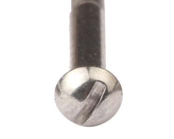 #0-80 Mini Precision Stainless Steel Round Slotted Pan Head Screw