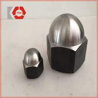 DIN 1587 Stainless Steel Hex Cap Nut Zinc Plated