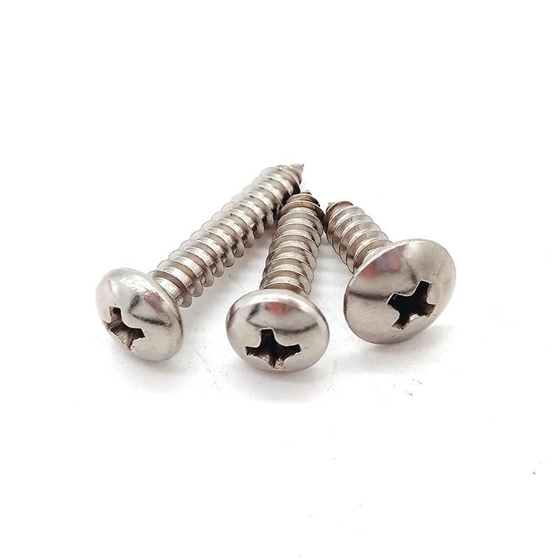 DIN7981 Stainless Steel Pan Head Self-Tapping Screws