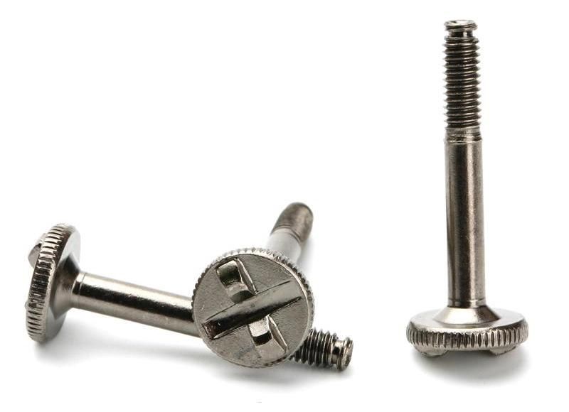 M5 M6 Special Knurled Thumb Half Thread Machine Slot Screw