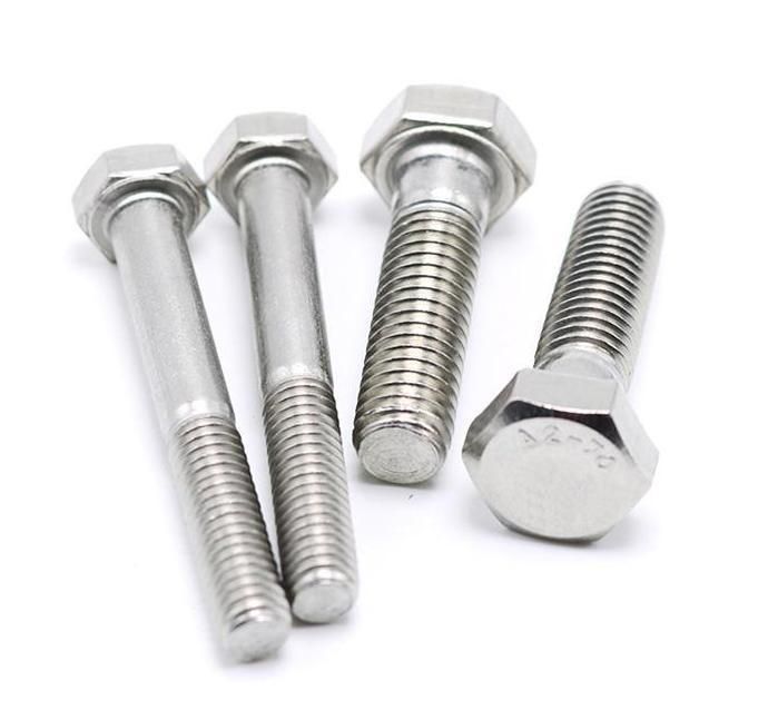Best Price Fasteners DIN931 Stainless Steel 304/316 Hex Bolts