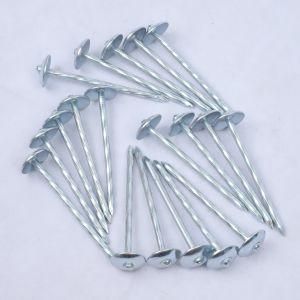 Galvanised Umbrella Head Roofing Nail Twisted