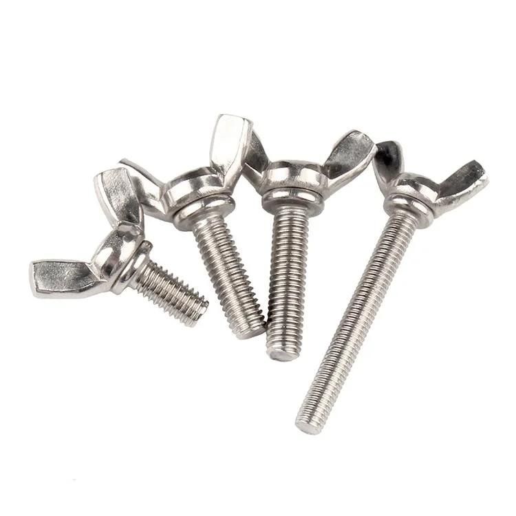 DIN316 High Quality Stainless Steel 304 316 Wing Bolt Wing Screw