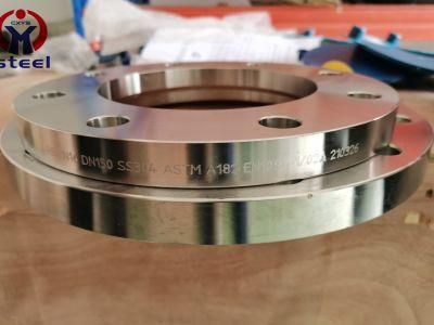 5 Inch Full Size Sanitary Stainless Steel 304 316L ASTM Forged Threaded Flange for Drainage Pipe
