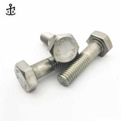 Good Quality SUS304 A2 Auto Parts American Standard Ansiasme B 18.2.3.3m M12-M36 Metric Heavy Hex Screws Made in China