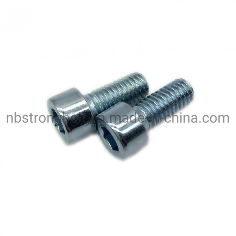 Hexagon Socket Head Cap Screw DIN912 Grade 8.8 with White Zinc Plated Cr3+