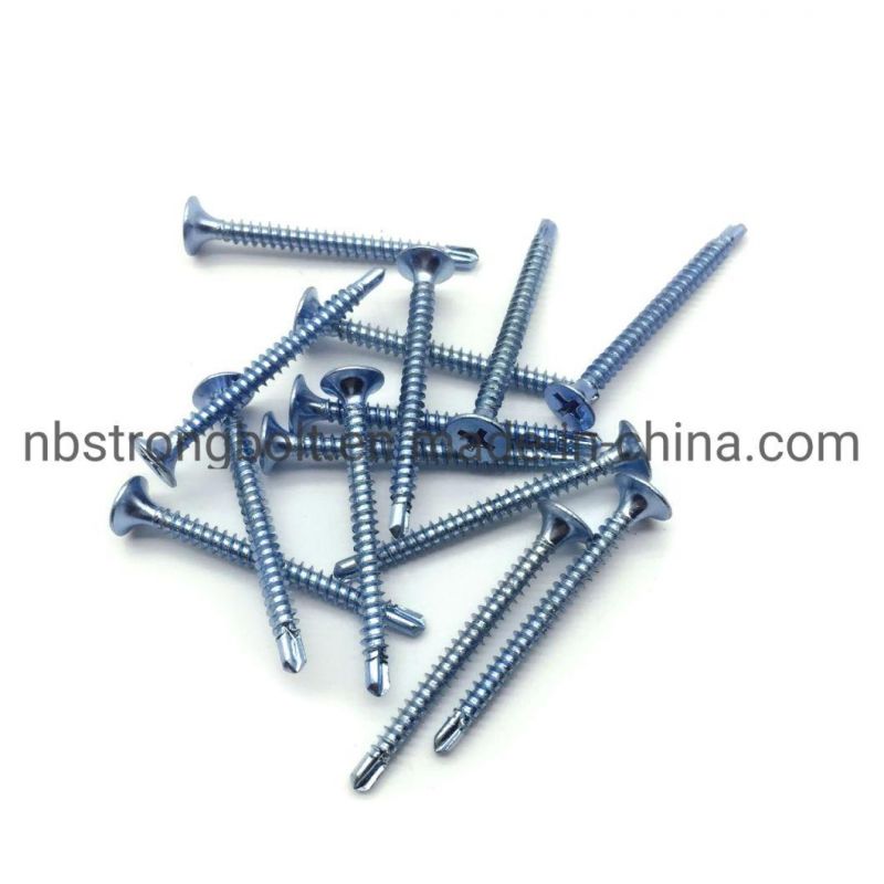 C1022 Phil Drive Bugle Head Self Drilling Screw Bsd #2 Drill with Zinc Plated 6X1.5/8"