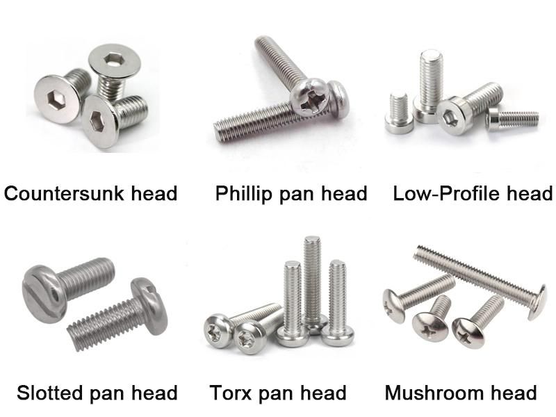 Fastener Roofing Screw Hardware Round Head Hex Socket Cap Screw Allen Bolt Machine Screw Deck Screw Coach Screw Shoulder Screw for Motor Vehicle DIN 912