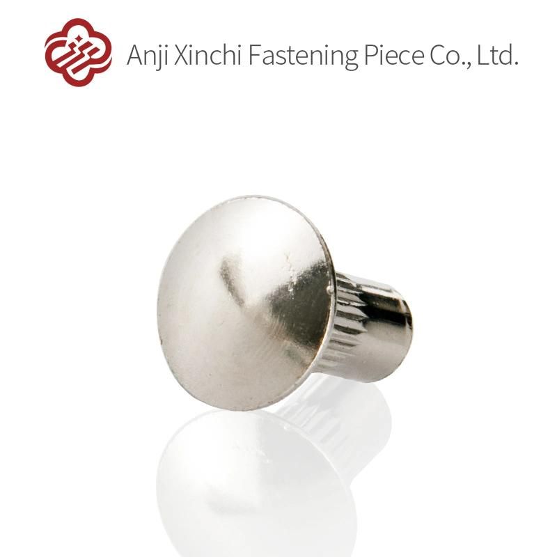 Round Head Nickel Plated Nut Automobile and Motorcycle Accessories Hardware Fastener