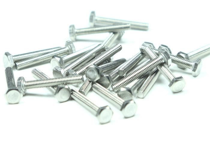 DIN 933 Zinc Bolt of 4.8 Grade