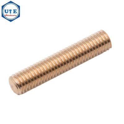 DIN975 DIN976 Full Threaded Thread Rod Brass Fastener Factory Supplier