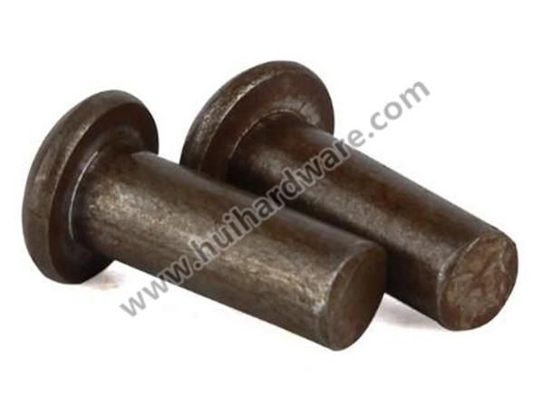Flat Head Solid Steel Rivets Brake Lining Rivets M6 M8