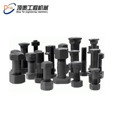 Excavator /Bulldozer Segment Bolt, Plow Bolts &amp; Nuts and Track Bolt