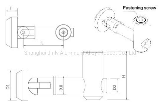 Aluminium Profile Accessories Angle Profiles Connector