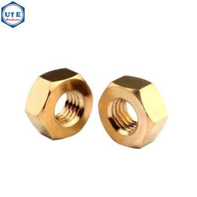 Brass Nuts (M3-M48 Brass, Copper, DIN934)