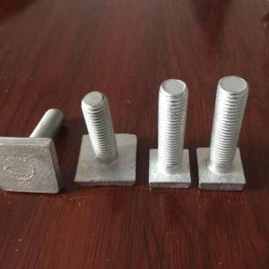 Carbon Steel Hot-DIP Galvanized Square Head Screw M10